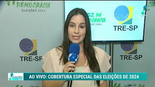 Eleição transcorre em total normalidade afirma presidente do TRESP [upl. by Eyar]