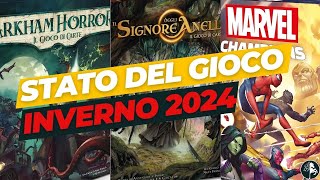 Stato del Gioco LCG  Inverno 2024  Il Signore degli Anelli Marvel Champions Arkham Horror [upl. by Mccurdy]