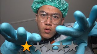 Worst Reviewed ASMR I am your surgeon [upl. by Buxton658]