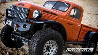 ProLine 1946 Dodge Power Wagon Clear Body [upl. by Marchall]