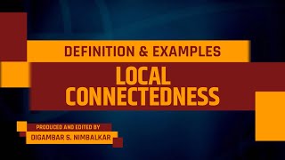 Local connectedness  Topology  Components [upl. by Abbub]