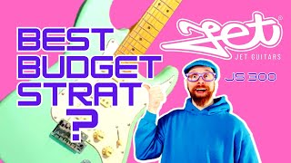 Jet JS 300 SFG Review  2023s Best Budget SSS Strat [upl. by Mellicent]