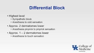 Spinal amp Epidural Anesthesia  Dr Fragneto [upl. by Acherman]