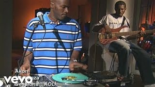 Akon  Bananza Belly Dancer Live at AOL Sessions [upl. by Uaeb]