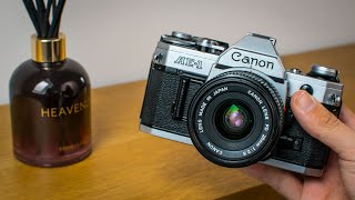 Canon FD 28mm 28  Lens Review [upl. by Sessylu]