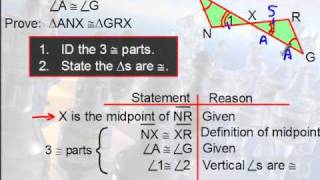 Geometry  Triangle Proofs [upl. by Sumerlin]