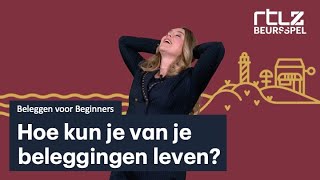 Beleggen voor Beginners Les 4 Leef van je beleggingen  Beursspel2021​ [upl. by Airekat495]