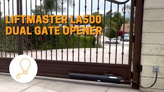 How To Install Liftmaster LA500 Gate Opener [upl. by Bruno]