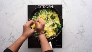 Tagliatelle met gerookte zalm en broccoli [upl. by Aynatahs]