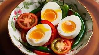 Turkish style eggs with delicious vegetables [upl. by Ordisy560]