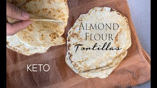 Almond Flour Tortillas  KETO [upl. by Ronalda435]