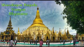 SHWEDAGON PAGODA YANGON MYANMAR [upl. by Taber423]