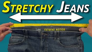 I Discovered The PERFECT Jeans  Stretchy Jeans Tested [upl. by Moria]