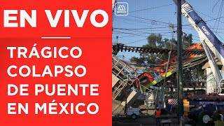 México  Imágenes del derrumbe de puente que dejó 23 fallecidos [upl. by Georgeanne]