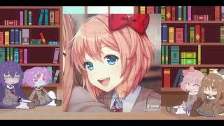 DDLC react to themself  gacha lifeclub part 1 [upl. by Monroe]