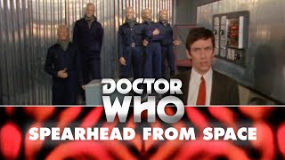 Doctor Who An Auton attacks Ransome  Spearhead from Space [upl. by Iroc]