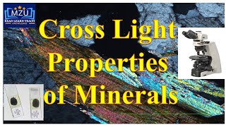 Introduction to crosspolarized light properties of minerals [upl. by Macintosh]