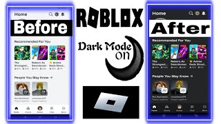 How to Enable Dark Theme on Roblox A StepbyStep Guide 2024 [upl. by Aihsenat]