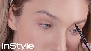 How to Use an Eyebrow Pencil  InStyle [upl. by Moss]