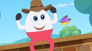 Humpty Dumpty Sat On A Wall  Nursery Rhymes  Kids Songs [upl. by Hesther]