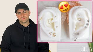 Ear Stylist Shows You How To Mix amp Match Earrings That Compliment WOW [upl. by Krystin]