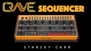 Behringer CRAVE Sequencer Walkthrough Demo and Tutorial [upl. by Gilemette25]