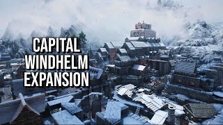 Skyrim Mod Capital Windhelm Expansion SSE PC [upl. by Koenraad]