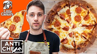 Recreating LITTLE CAESARS PIZZA at home [upl. by Phil483]