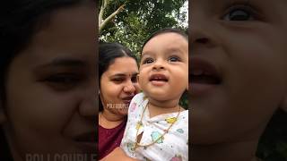 Aran ennallam pesran parunga sonthangale 😂🥰policouple kunjava keralatamilnadu babylove [upl. by Aleakam640]