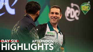 BATTLING BACK  Day Six Afternoon Highlights  202324 Paddy Power World Darts Championship [upl. by Masry]