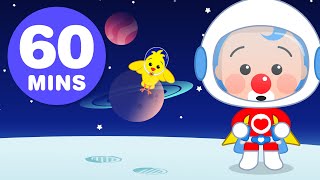 🐥 Plim Plim ♫ CARTOONS for Kids ♫ Full Episodes ♫ To Outer Space 60 Min [upl. by Enileoj]