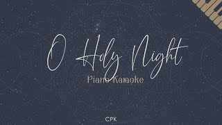 O Holy Night  Piano Karaoke Higher Key of B [upl. by Rie]