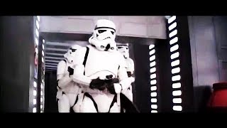 Clumsy Stormtrooper Blooper in quotStar Warsquot 1977 [upl. by Edd374]