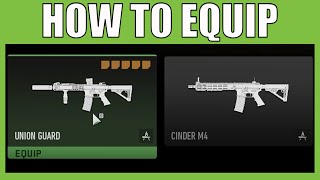 How To Equip And Use Weapons Blueprints In Custom Loadouts For MW2 Warzone 2 And DMZ [upl. by Horowitz933]