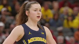 Syla Swords scores 27 points in college debut for Michigan [upl. by Odele]