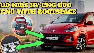 Hyundai Grand i10 Nios HyCNG Duo launched Price Dualcylinder amp MoreNios CNG With Twin Cylinder [upl. by Hannahoj]