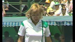 Mandlikova v Navratilova 1987 Australian Open Womens Final Highlights [upl. by Castora]