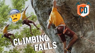 Climbing Falls That Made Us Sweat  Climbing Daily Ep1639 [upl. by Karrah]