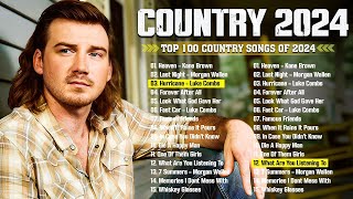 Country Music Playlist 2024 Luke Combs Kane Brown Morgan Wallen Jason Aldean Brett Young [upl. by Boothman]