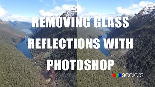 How to remove glass reflections with Photoshop [upl. by Estelle]