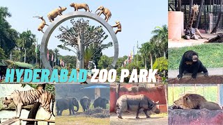 Nehru Zoological Park Hyderabad Full Tour 2024  Hyderabad Attractions [upl. by Nnayrb]