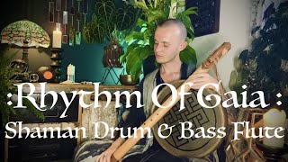 Rhythmic Trance Meditation  Spiritual Dance Music  Shaman Drum amp Bass Native American Style Flute [upl. by Waylin975]