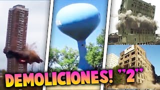 Demoliciones de Edificios mas Espectaculares del Mundo quotPARTE 2quot [upl. by Ennaer]