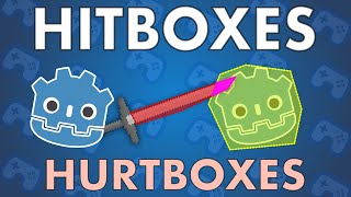 How to Implement Hitboxes and Hurtboxes in Godot  Area2D Tutorial [upl. by Yeaton9]