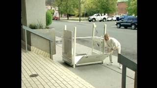 Mobilift CX  Best PortableTemporary Wheelchair Lift [upl. by Atilrac]