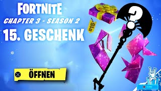 Das 15 GESCHENK IST DA 🎁 SEASON 2 INFOS  Fortnite Deutsch [upl. by Iggep]