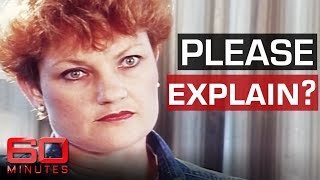 Pauline Hanson infamous 1996 interview  60 Minutes Australia [upl. by Eiramnaej]