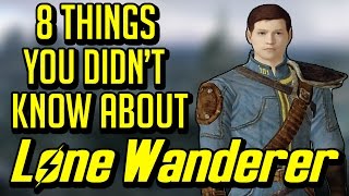 8 Things You Didnt Know About The Lone Wanderer Fallout 3 [upl. by Erickson]