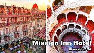 Walking tour of the historic Mission Inn Hotel amp Spa  Riverside CA [upl. by Melas84]