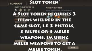 TF2  How to craft Tokens HD [upl. by Taryne100]